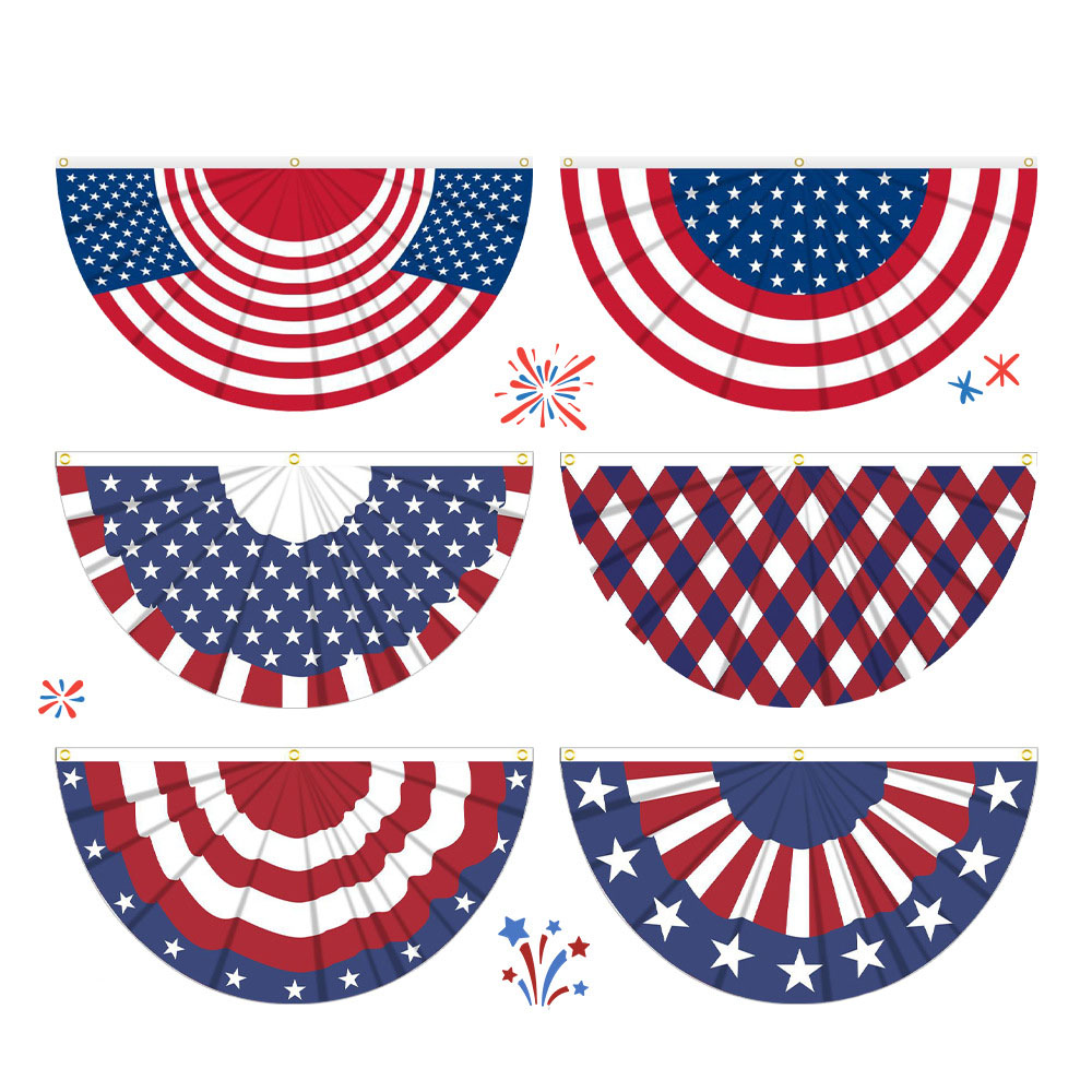 Fan-Shaped Flag